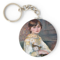 Julie Manet (Child With Cat) Renoir Keychains