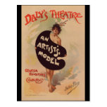 Julius Price - An Artist's Model ( 1895 ) Post Card