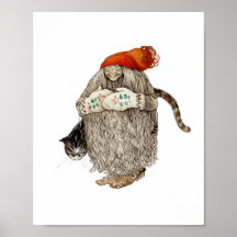 Jultomten Print