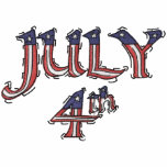 July4th Stars and Stripes embroidered shirts