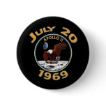 July 20, 1969 Apollo 11 Mission to the Moon Pin