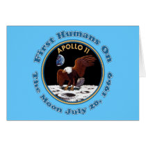 July 20, 1969 Apollo 11 Moon Walk T shirts Cards
