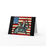 July 4th- Born to be Wild Airedale Greeting Cards