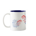 JULY 4th  by SHARON SHARPE mugs