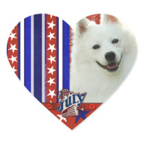 July 4th Firecracker - American Eskimo