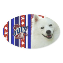 July 4th Firecracker - American Eskimo