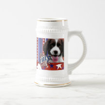 July 4th Firecracker - English Springer Spaniel Coffee Mug
