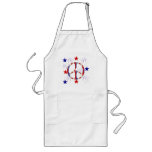 July 4th Peace aprons