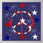 July 4th Peace Print