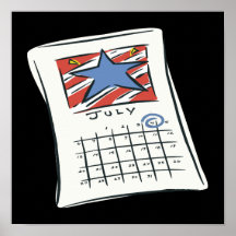 July 4th posters