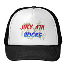July 4th Rocks Hat