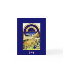 July, the Tres Riches Heures du Duc de Berry