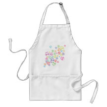 Jumble of Sugar Skulls Apron