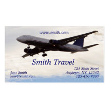 Jumbo Jet Business Card