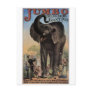 Jumbo The Giant Elephant Retro Theatre Post Cards