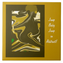 Jump Baby Jump in Abstract   ceramic tile tiles