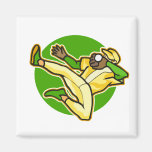 jump for ball fridge magnet