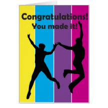 Jump for Joy Greeting Card