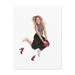 Jump! Postcard Vertical Template