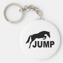 JUMP with Jumping Horse Keychains