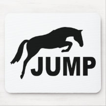 JUMP with Jumping Horse Mouse Mat