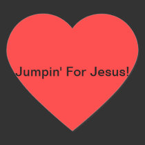 Jumpin For Jesus stickers