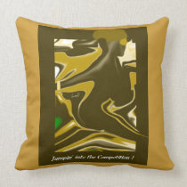 Jumpin' into the Competition!  Throw Pillow 20x20 pillows