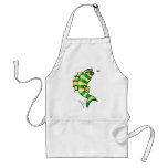 Jumping Cartoon Fish Apron