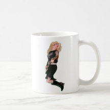 Jumping Hedwig mug