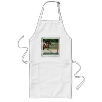Jumping Horse Long Apron