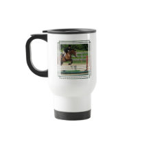 Jumping Horse Plastic Travel mug