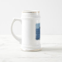 Jumping Humpback Whale Beer Stein Mug