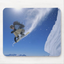 Jumping into Snake Creek Canyon from Clayton 3 Mousepads