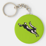 Jumping Jack Rabbit Key Chain
