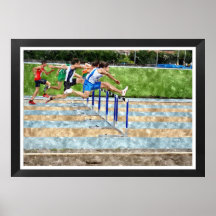 JUMPING THE OBSTACLES POSTERS