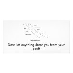 jumpthebumps, Don't let anything deter you from... Custom Photo Card