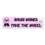 June 17 Saudi Women Drive bumpersticker