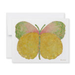 June butterfly change of address card invitations
