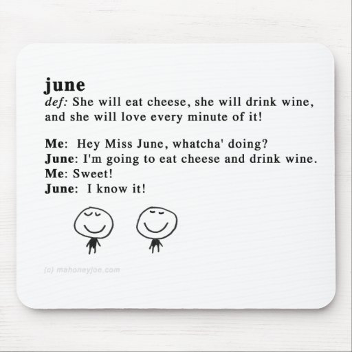 june mouse pad