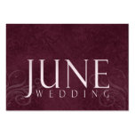 June Wedding Note cards Business Cards