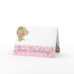 June Wedding Save The Date Invitation-Customise cards