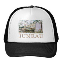 Juneau Old Witch Totem Nugget Shop Hat