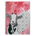 Junebug Art Red Notebook