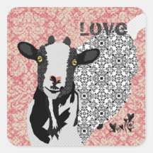 Junebug Love Sticker