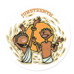 Juneteenth stickers