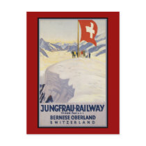 Jungfrau-Railway Bernese oberland Postcards