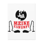 junggesellenabschied / hochzeit postkarte
