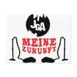 junggesellenabschied / hochzeit postkarte