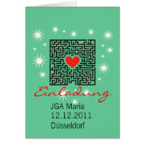 Junggesellenabschied Zubehört Card