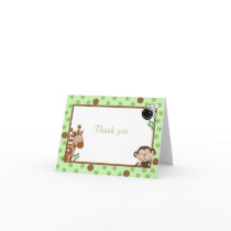 Jungle Adventure Any Occasion Folded Note Card